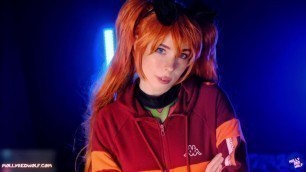Sloppy Blowjob and Pussy Creampie. Evangelion Asuka Langley - MollyRedWolf