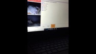 Omegle Teen Plays with Pussy