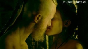 Josefin Asplund Nude Sex Scene in Vikings - ScandalPlanetCom
