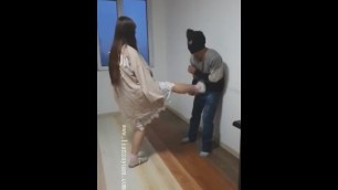 Chinese Kicking and Foot Worship