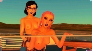 Girlvania Duo - Goths Fuck from Sunset to Midnight!