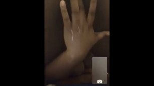Little Bitch Squirting on FaceTime