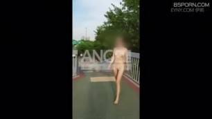 Chain Girl Public Naked