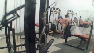 Cogiendo En El Gym (Camara Espia)