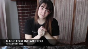 Magic Egirl Inflates you on first Date