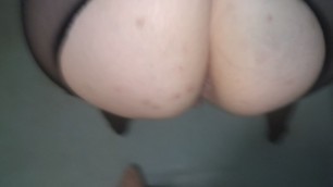 Ripped my Tights and Shoved his Cock up my Arse.. Painful!!