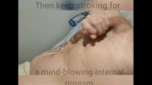 My Favorite way to Cum when Masturbating...the Double Orgasm.