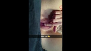 Showing my Pussy on Snapchat