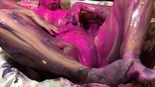 SERIOUSLY Sexy Maid Stripped, Slimed, Gunged. Tease for you WAM