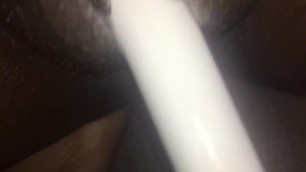 Getting this Phat Pussy Wet Fucking myself
