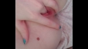 Verification video &lpar;fingering my tight pussy&rpar;