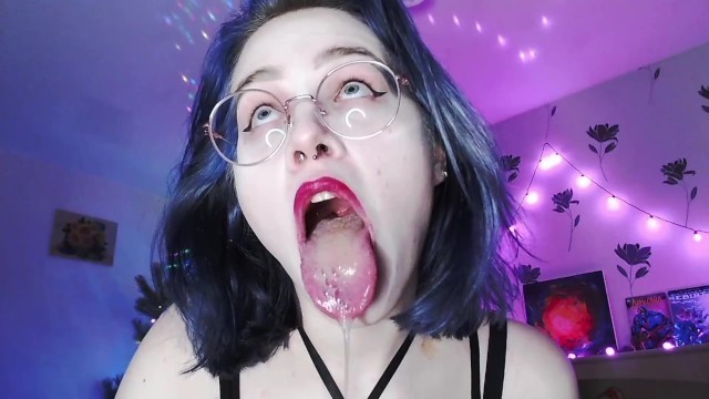 ASMR SWEET SALIVA FROM MY FINGERS TO MOUTH ????????????